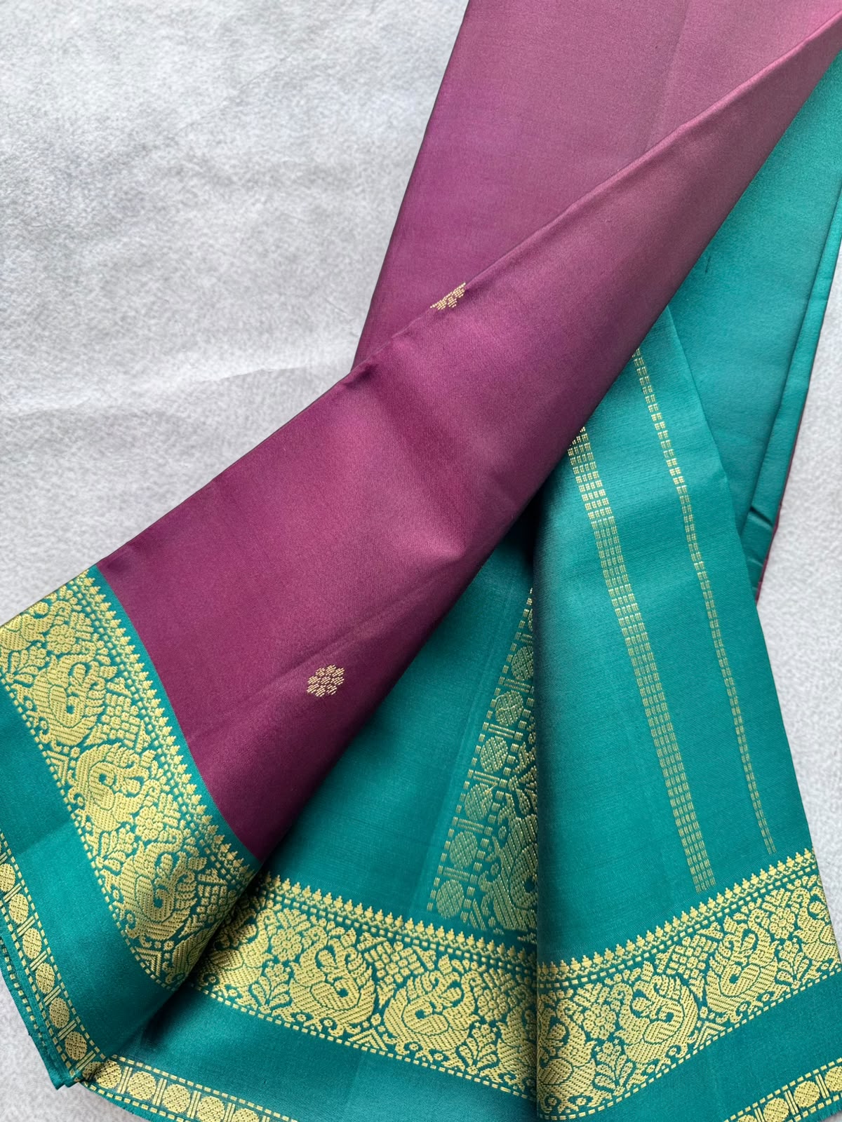 Wine Pure Kanchi Silk Saree 109