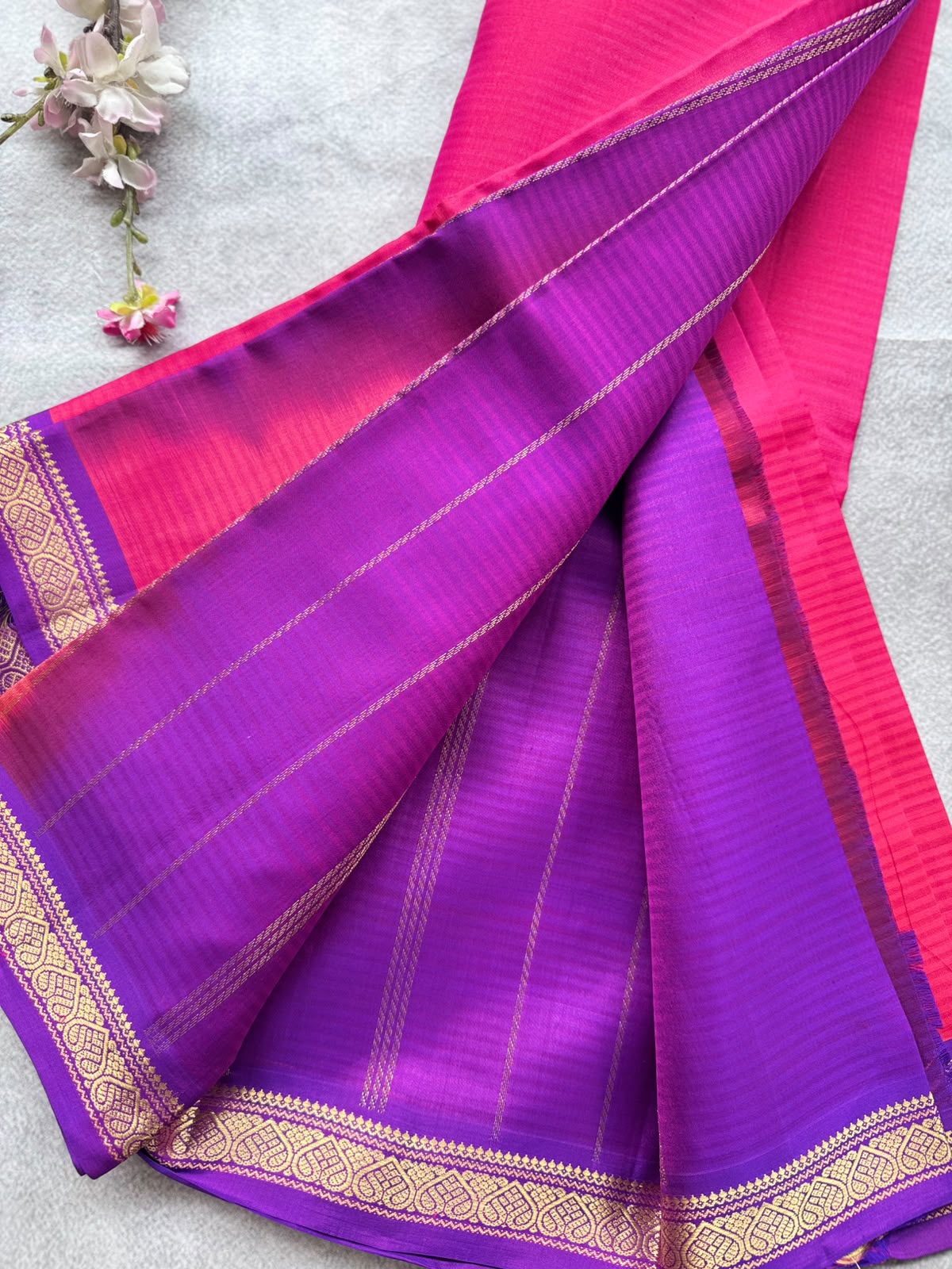 Pink Pure Kanchi Silk Saree 109
