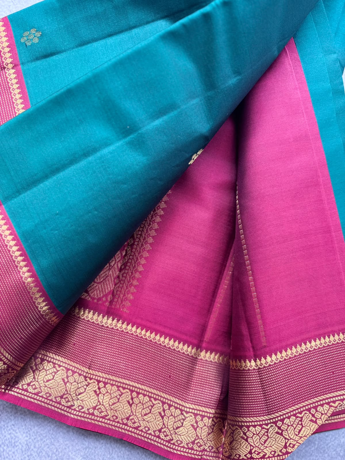 Green Pure Kanchi Silk Saree 109