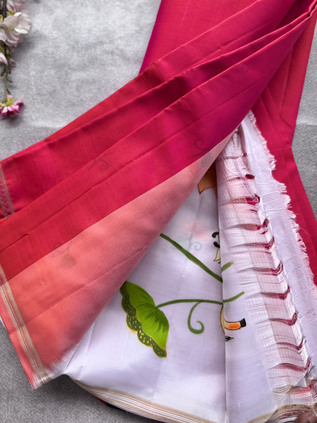 Pink Pure Kanchi Silk Saree 109