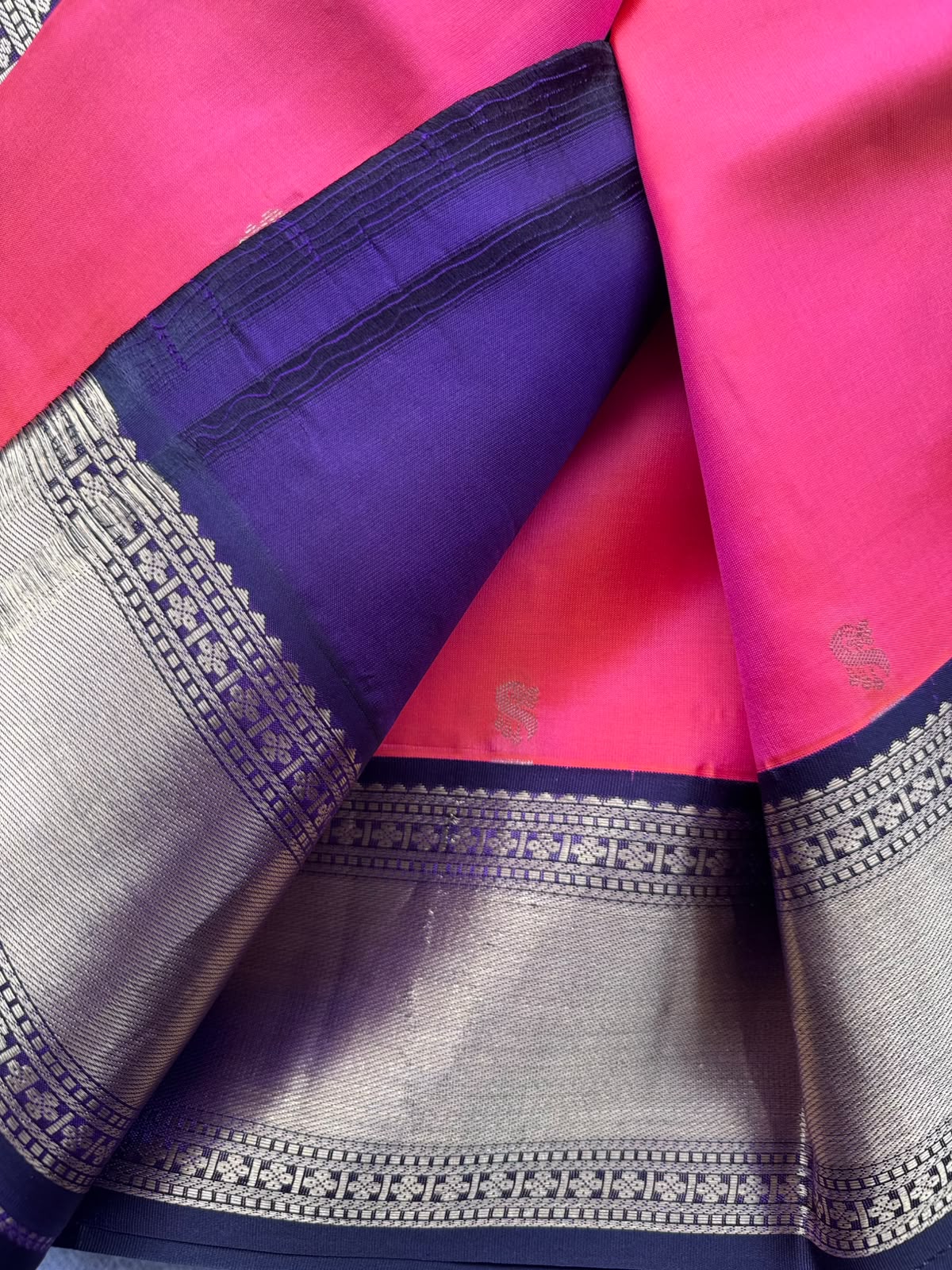 Pink Pure Kanchi Silk Saree 109