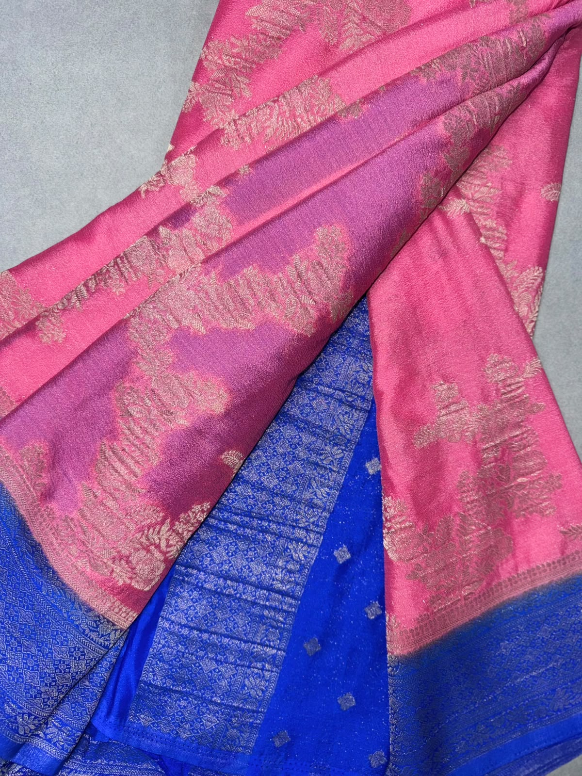 Pink Semi Georgette Saree 110