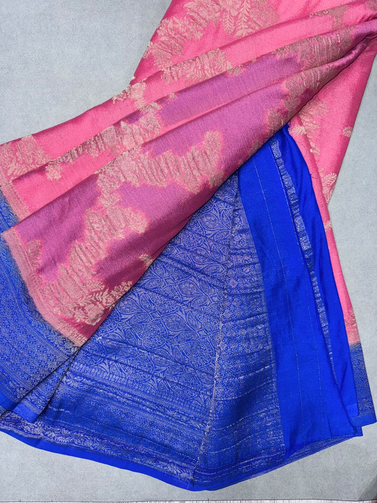 Pink Semi Georgette Saree 110