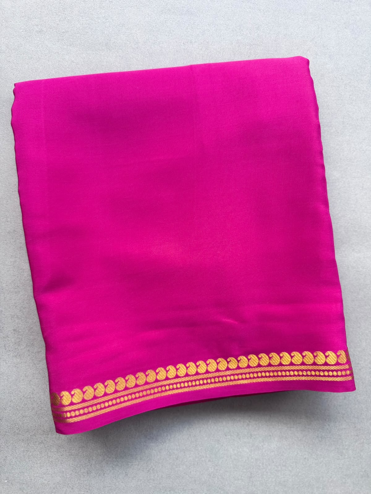Pink Pure Zari Mysore Silk CSG Saree 110