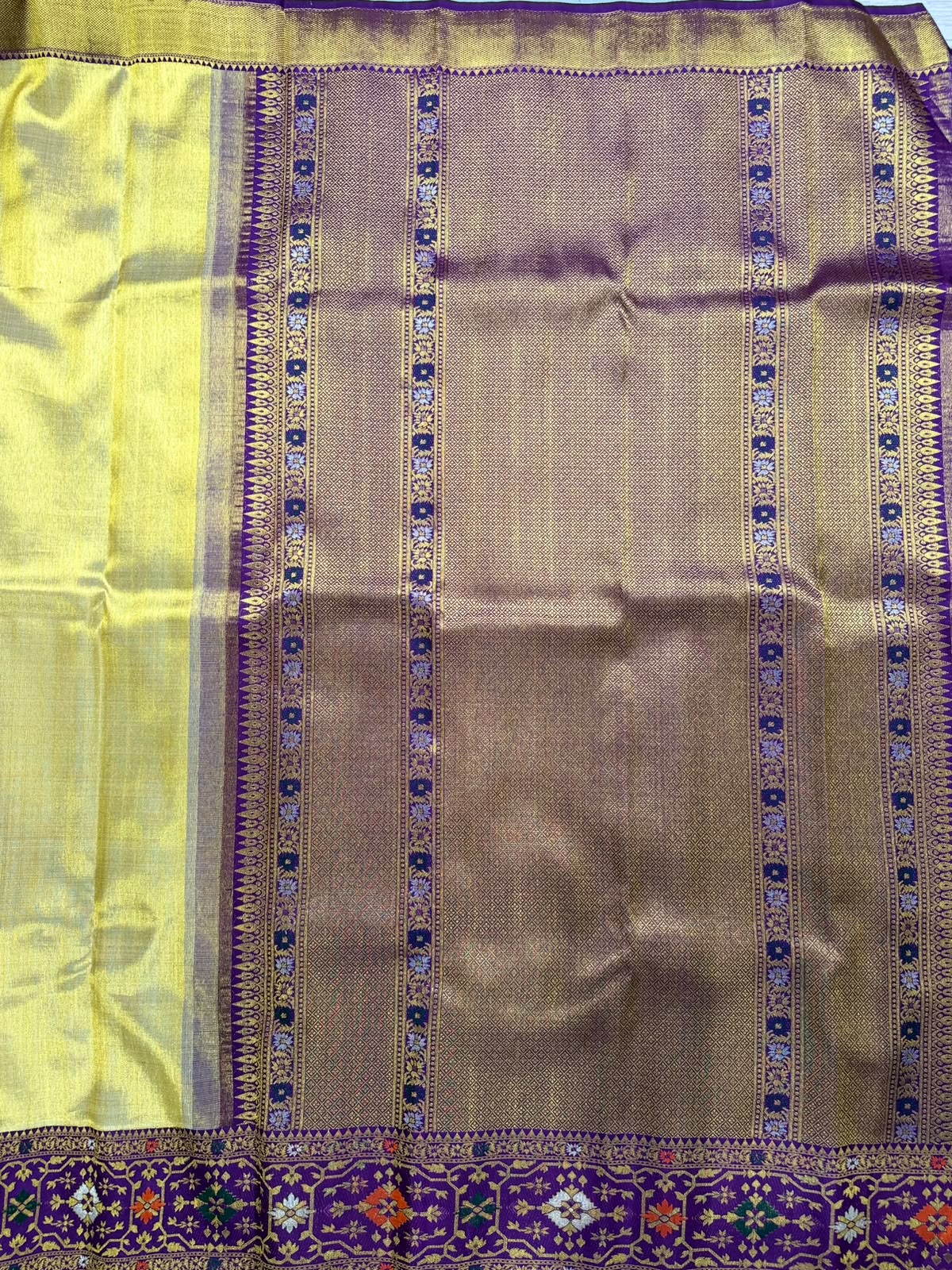 Gold Pure Kanchi 4G Saree (Swara)