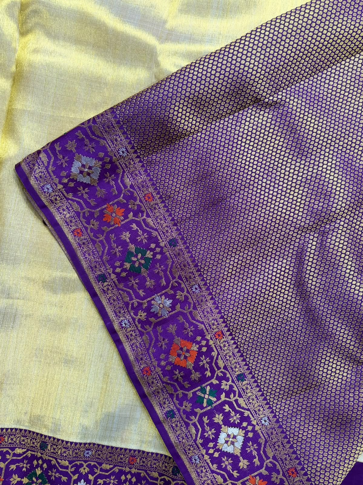 Gold Pure Kanchi 4G Saree (Swara)