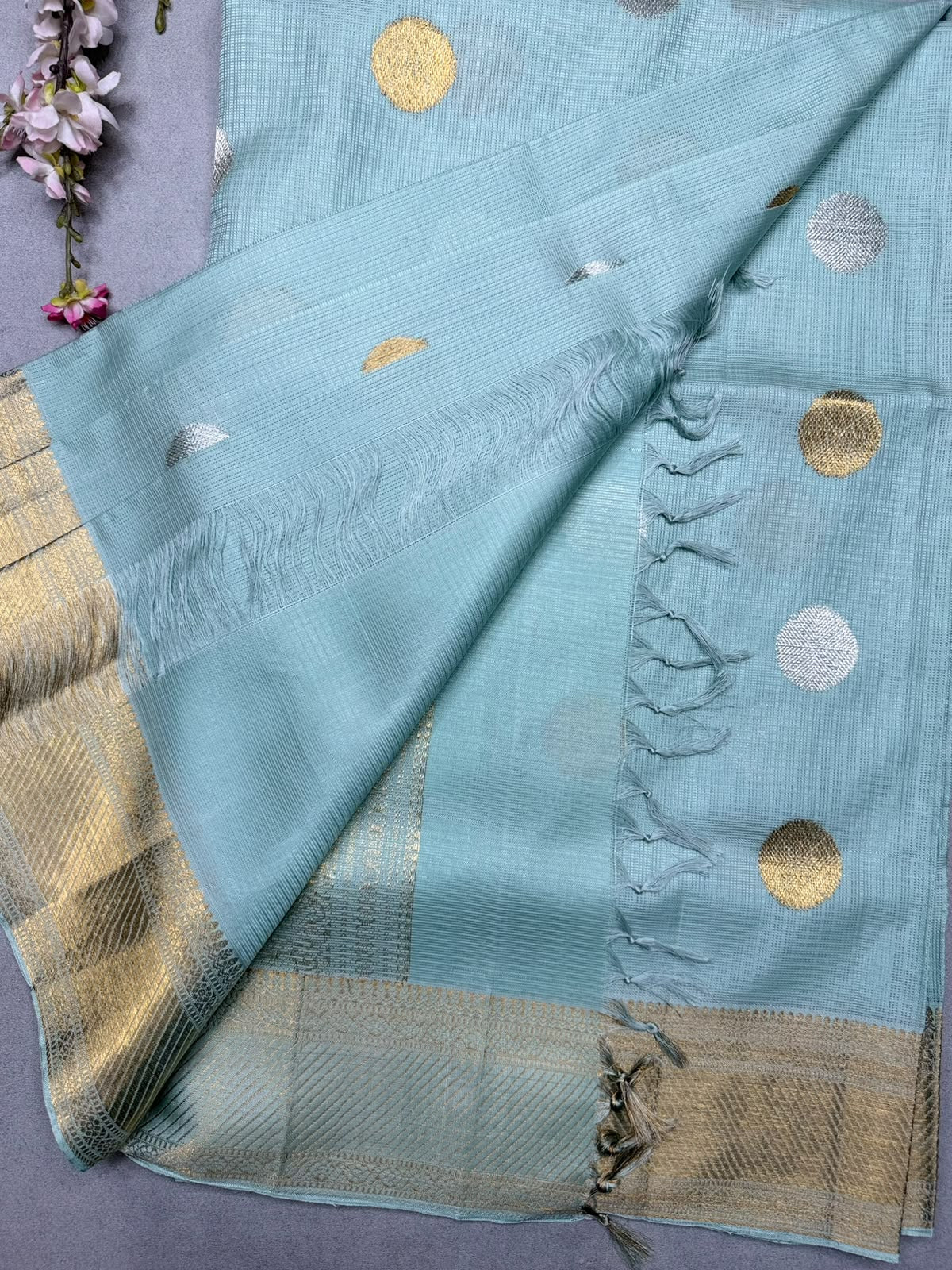 Green Pure Kota Kanchi Saree (Swara)