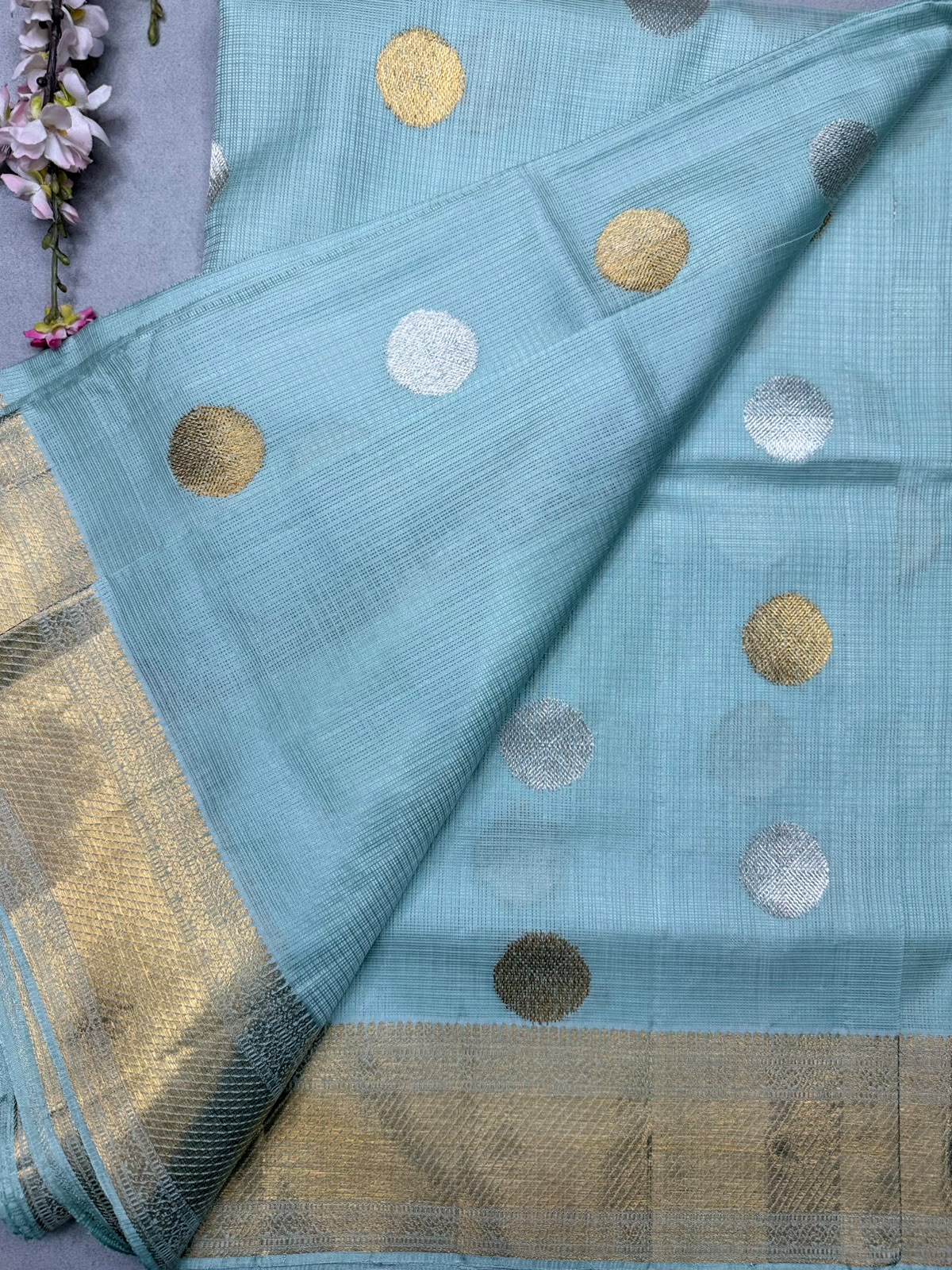 Green Pure Kota Kanchi Saree (Swara)
