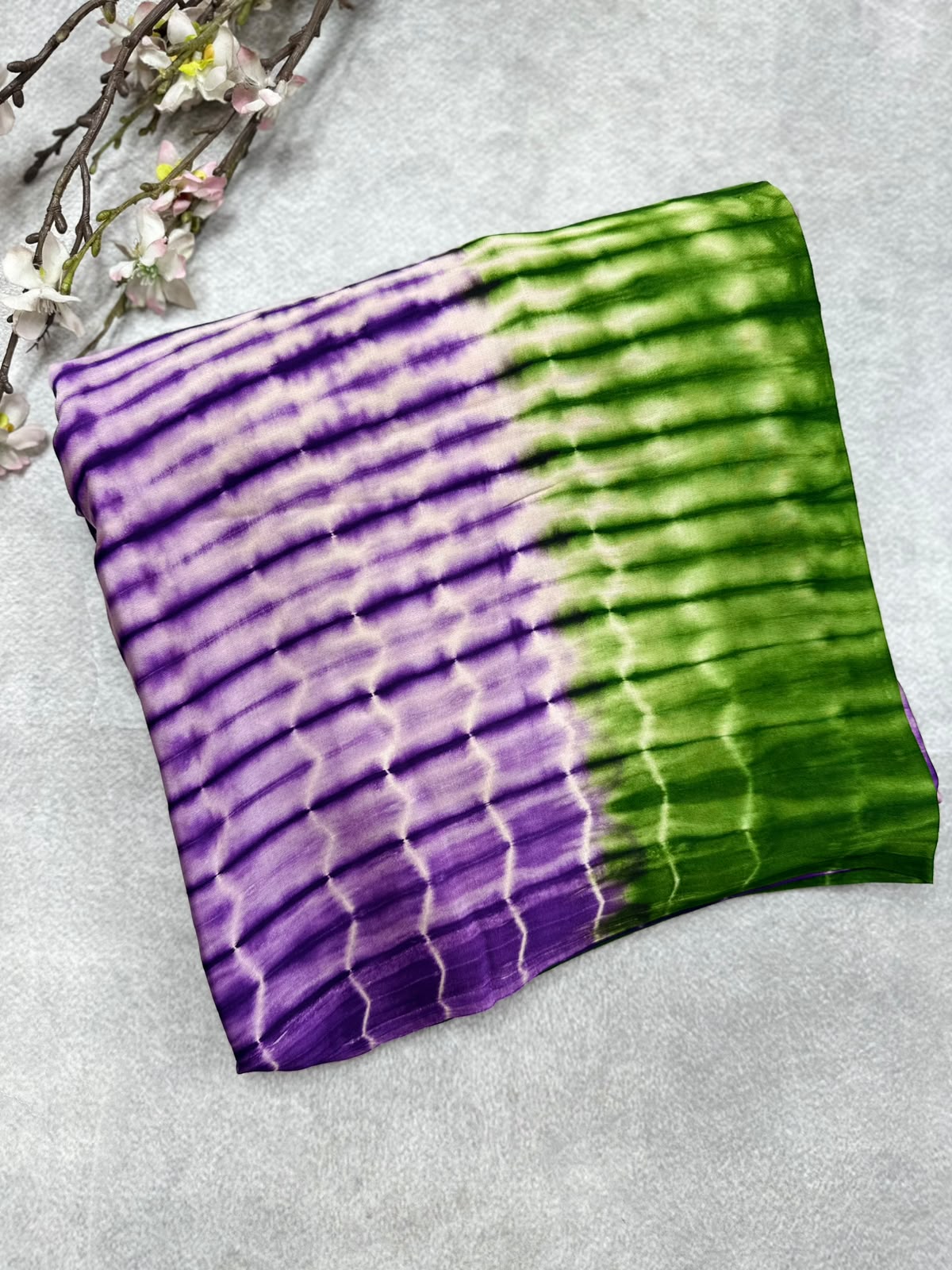 Purple Modal Silk Saree 110