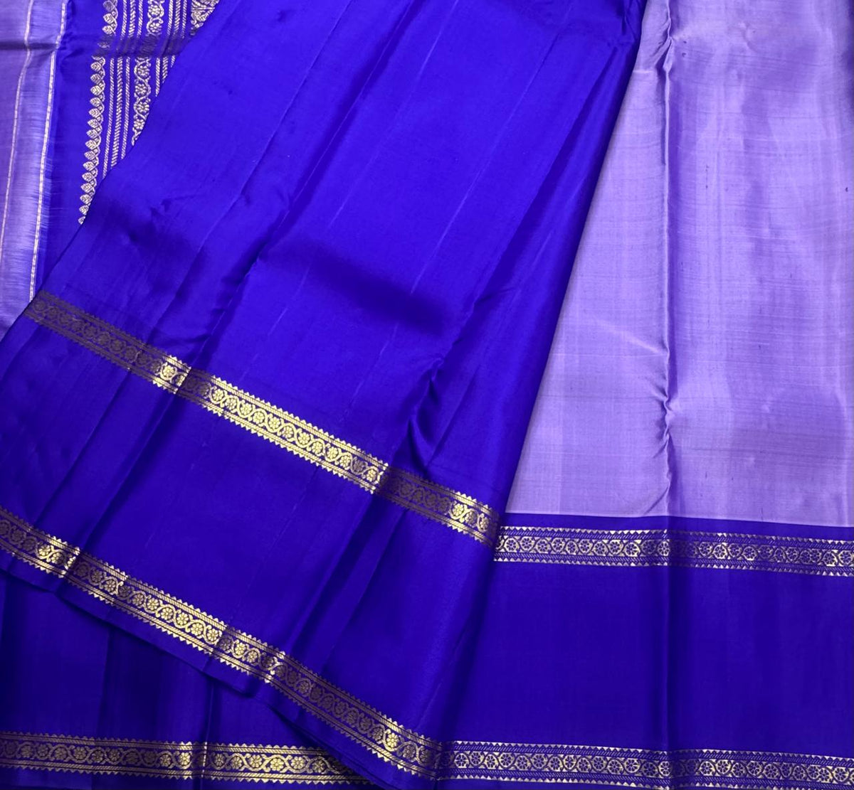 Purple Bentex Pure Kanchipuram Silk Saree 111 (Swara)