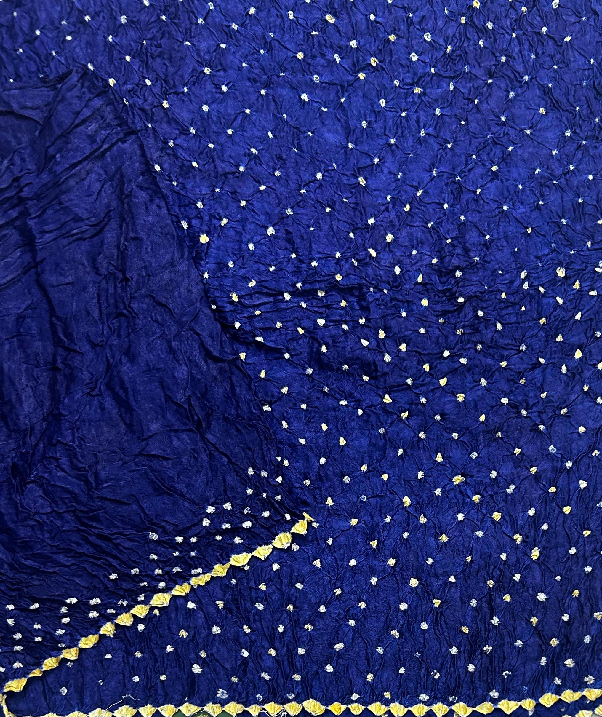 Blue Bandhini 104 saree