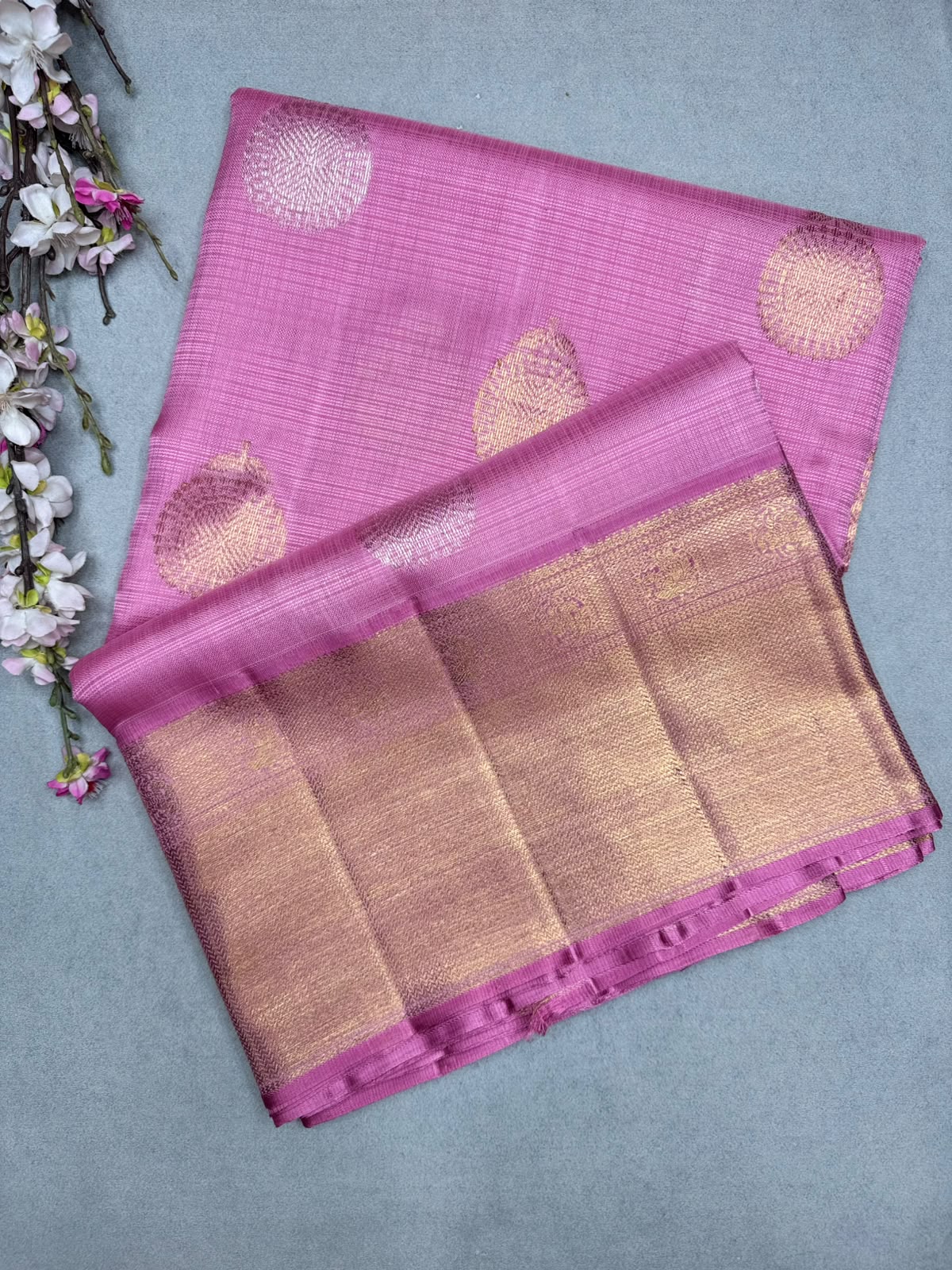 Pink Pure Kota Kanchi Saree (Swara)