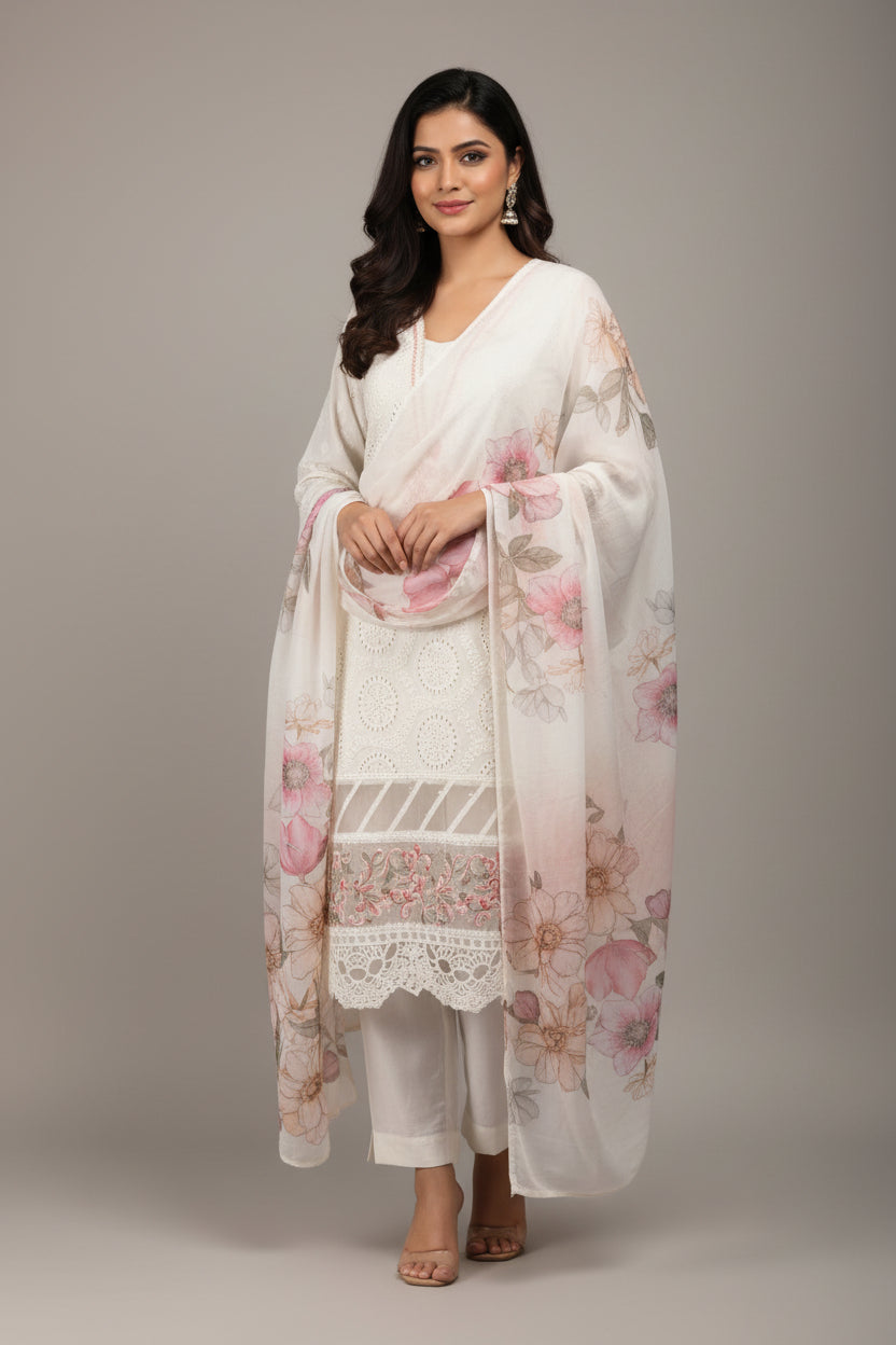 Cotton Anarkali Kurtha  151