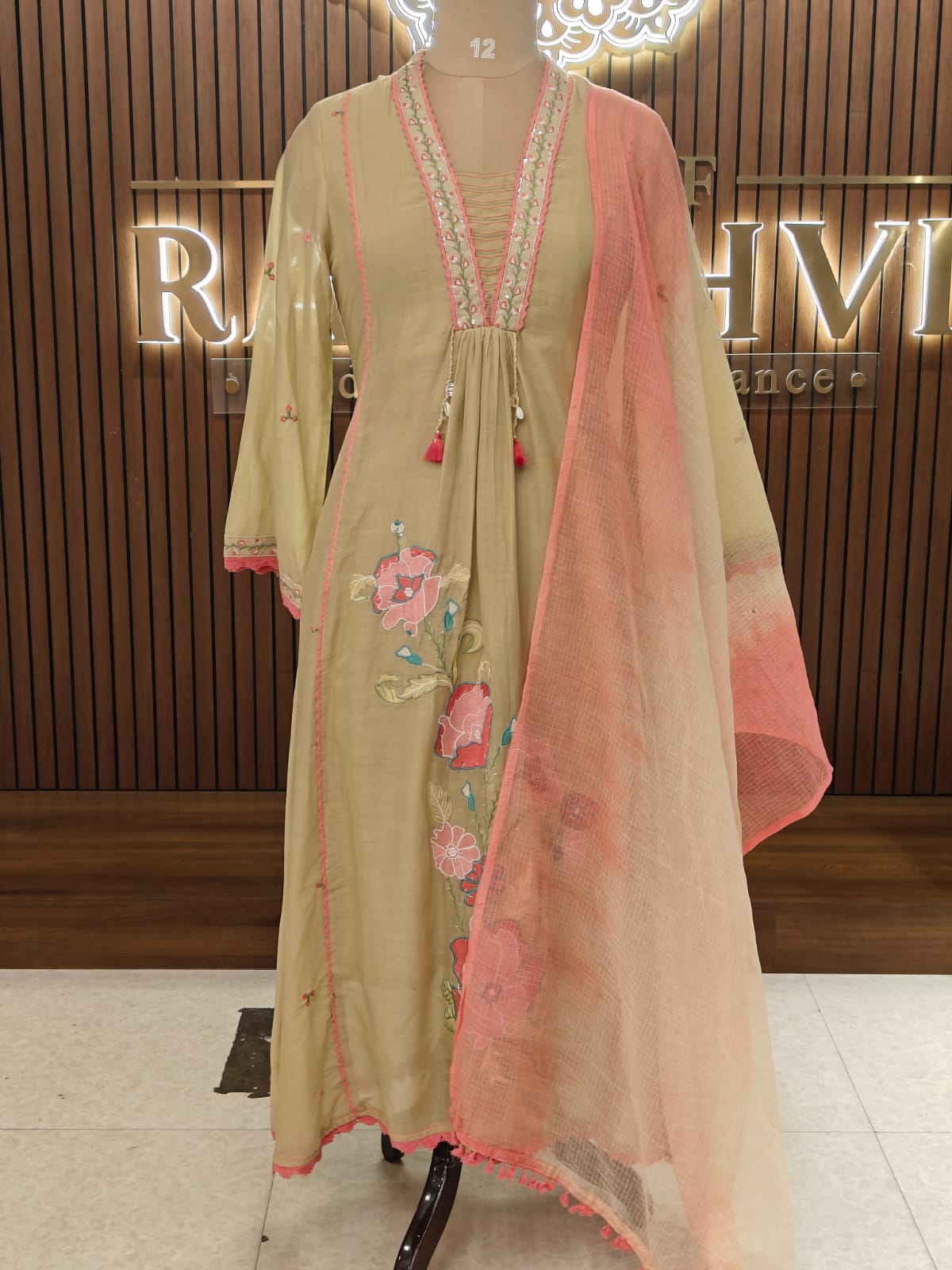 Cotton Anarkali Kurtha  151