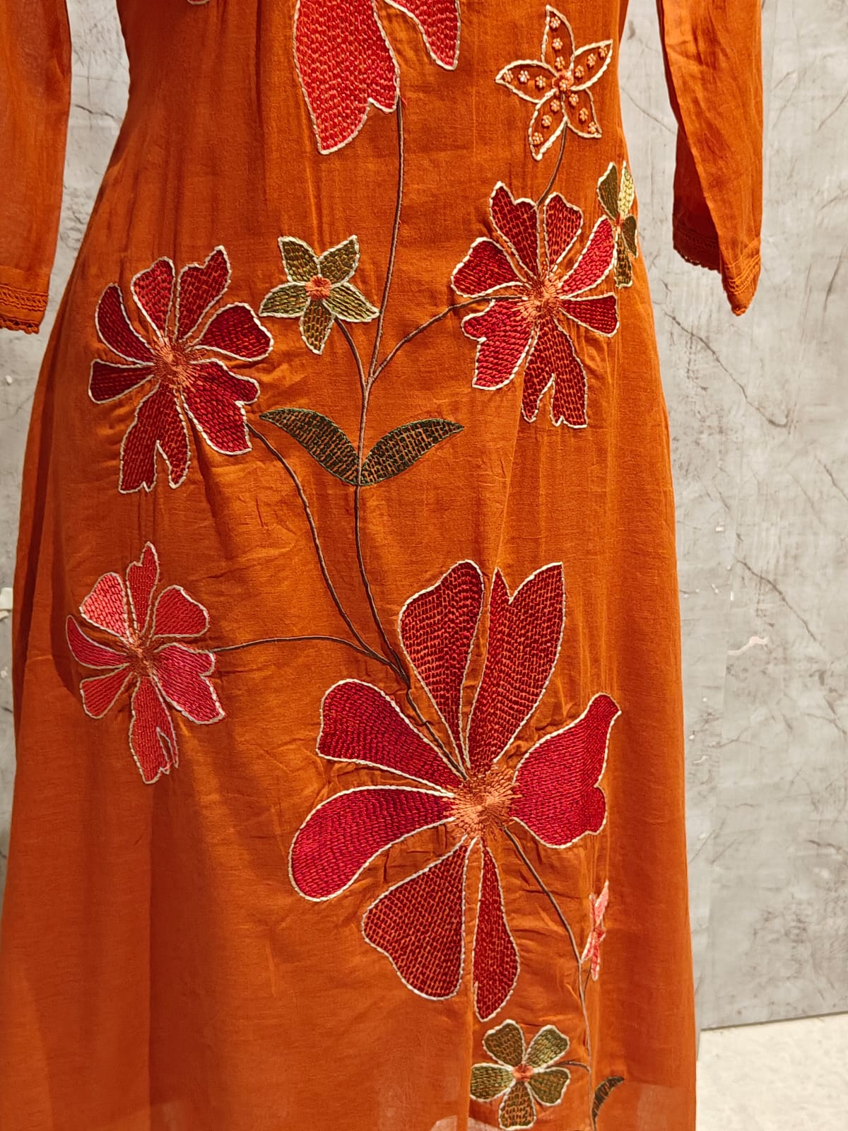Cotton Anarkali Kurtha  151