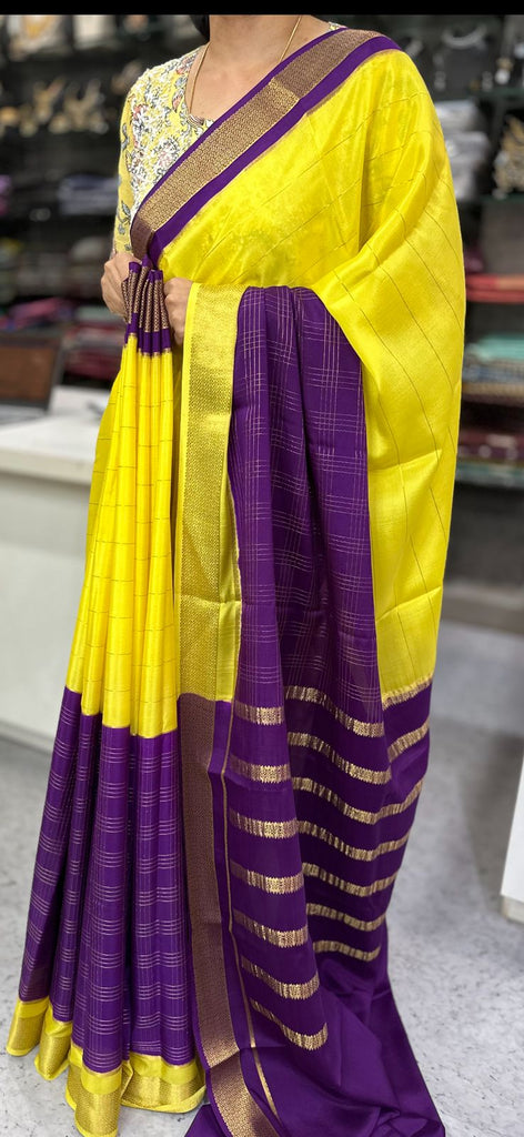 Buy Latest Mysore Saree | 2