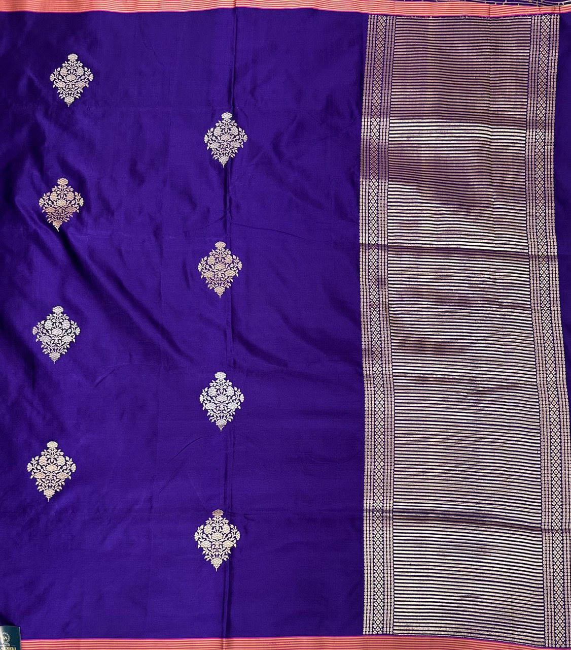 Purple pure mushru kathan 103 saree (Exclusice saree)
